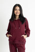 Maroon Sweat Set